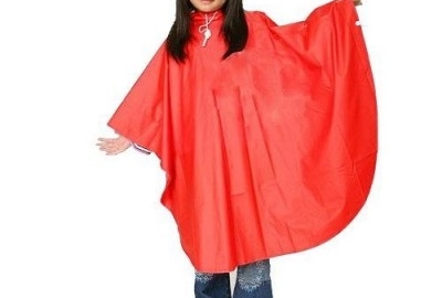 Bat wing raincoat