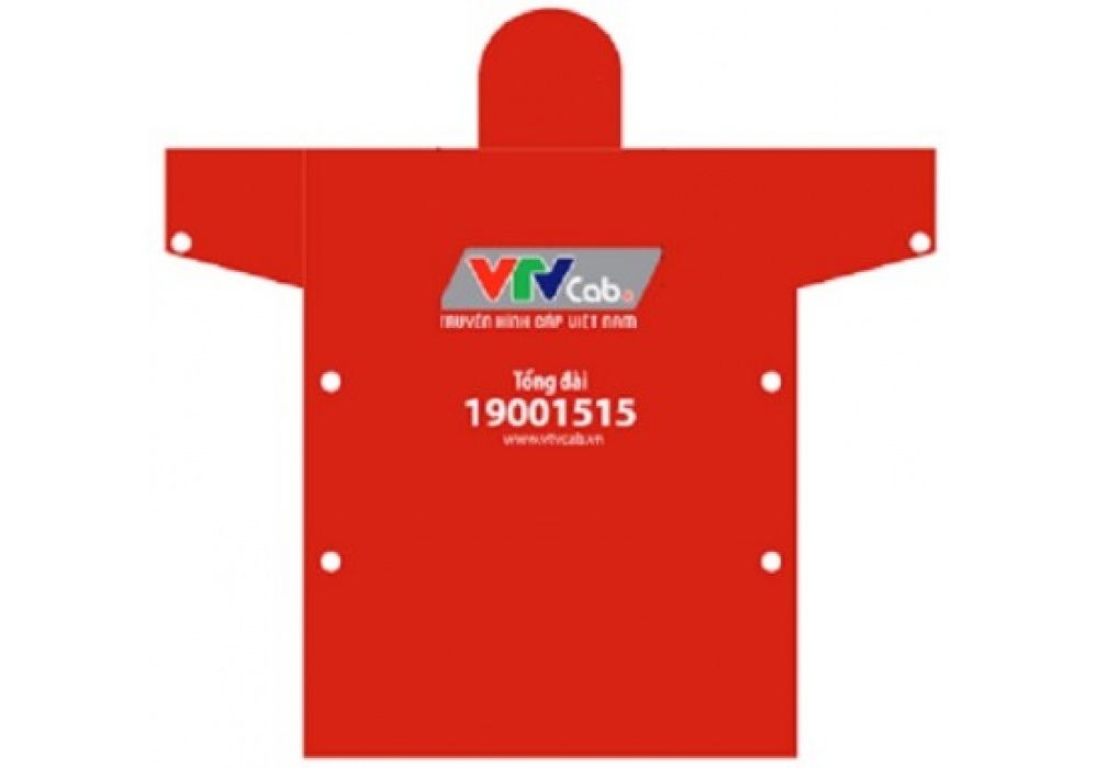 Áo mưa VTV cab