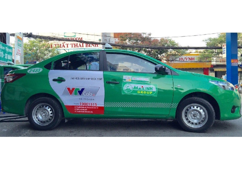 Thi công quảng cáo VTV Cabs