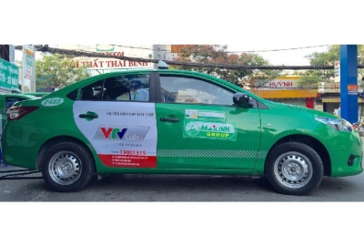 Advertising construction VTV Cabs